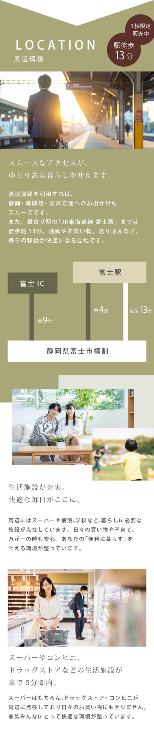 周辺環境（ロケーション）