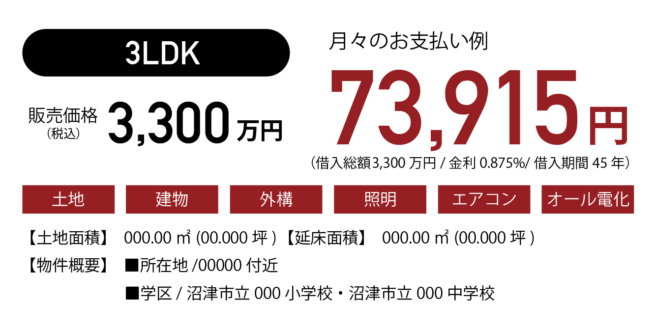 モデルハウス説明画像