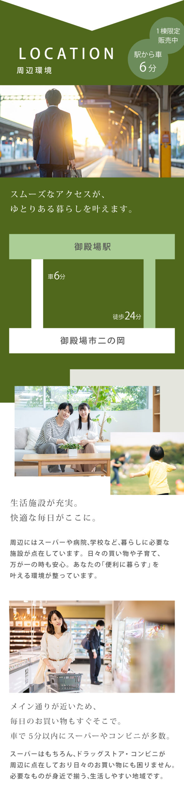 周辺環境（ロケーション）